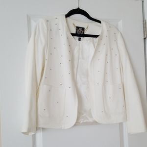Juicy couture white blazer.